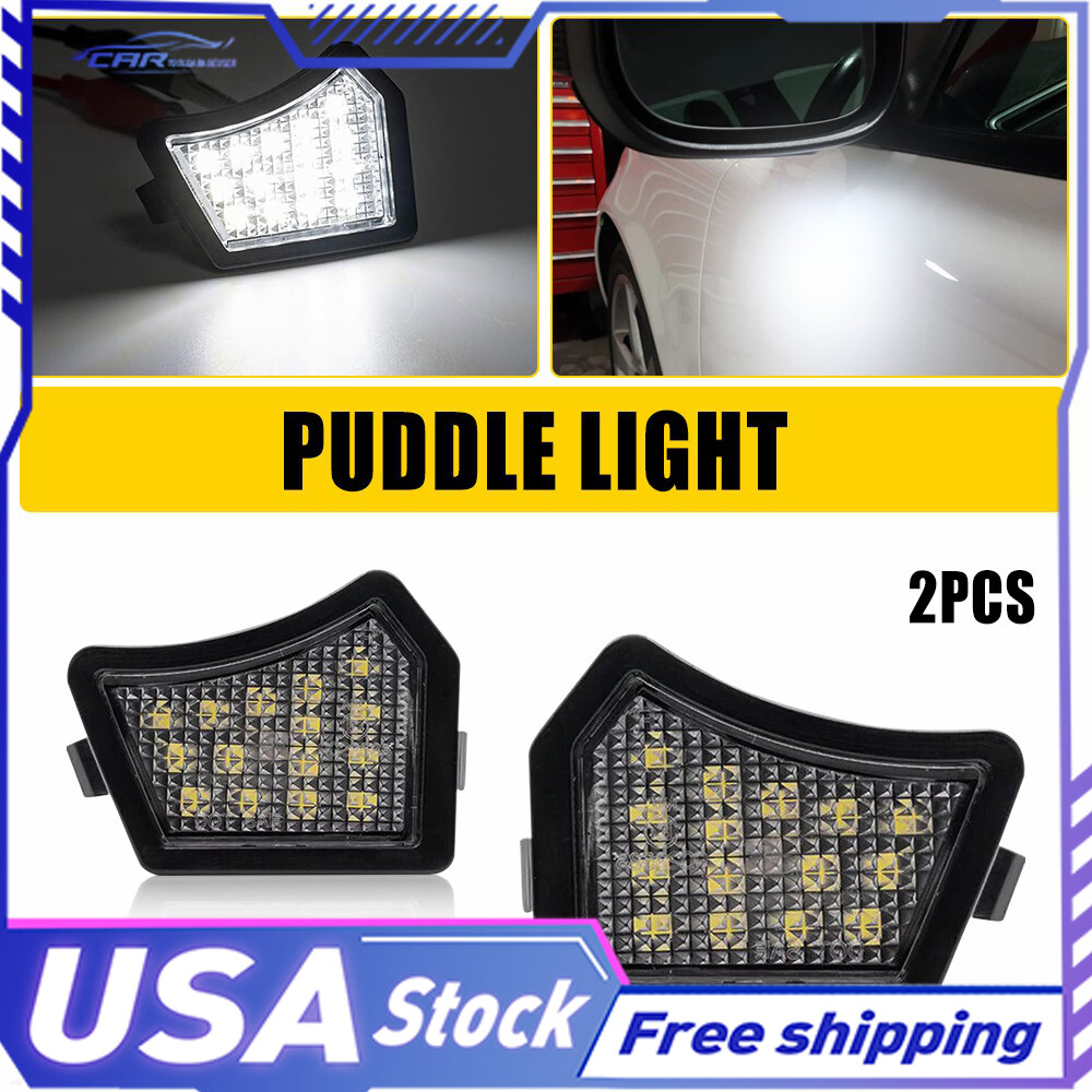 Diamond LED Mirror Side Puddle Light For Volvo XC90 S40 V50 C30 C70 S60 C2C37089