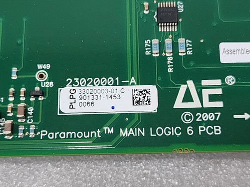 AE PARAMOUNT MAIN LOGIC 6 PCB, USER IF 4 PCB 33020003-01C, 33020007-02B (As-Is) - Picture 8 of 8