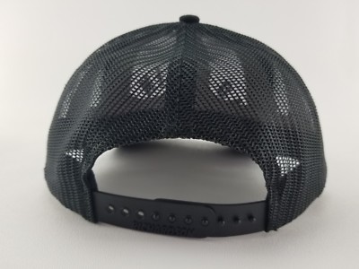 Gorra De Camionero Canelo Álvarez - Estilo Richardson, Ajustable, Negra/Blanca