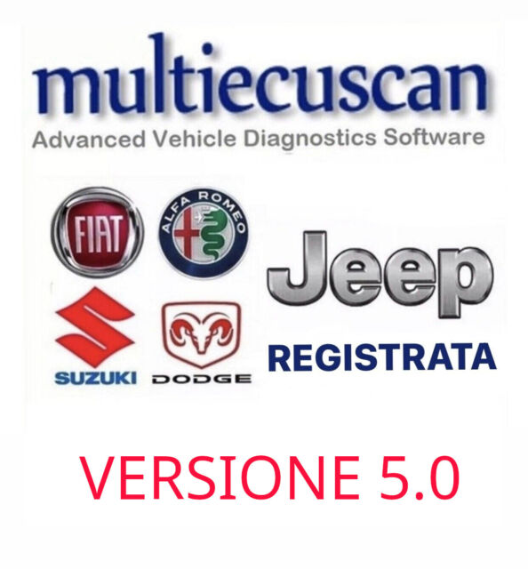 MultiEcuScan 5.0 Registered Software 2023