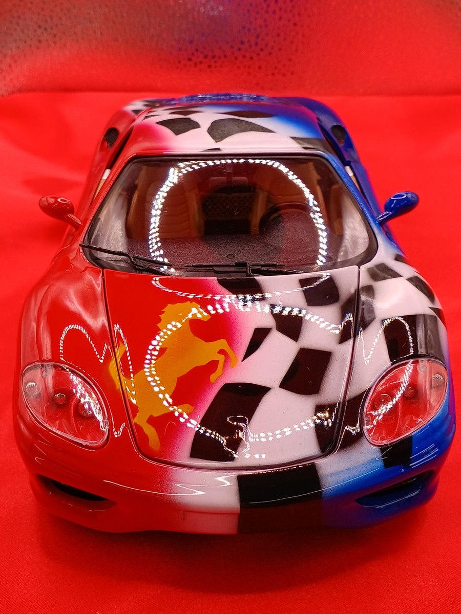 ミニカー Bburago Ferrari 360 Modena 1/18 Bburago 1:18 Ferrari 360 Modena Challenge Year 1999 red