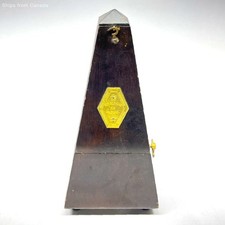 Vintage Wind Up Metronome De Maelzel