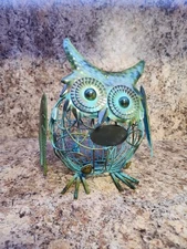 Metal Wine Cork Holder Durable Steel with A Blue and Bronze Patina Finish New