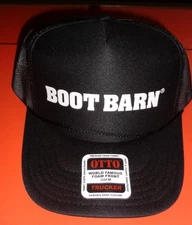 Boot Barn Otto Trucker Hat & Bandana Black