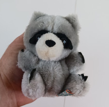VINTAGE 1978 DAKIN RAY BANDIT RACCOON PLUSH TOY STUFF ANIMAL 4"