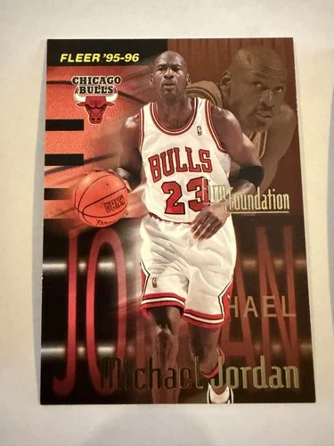 Michael Jordan 1995-96 Fleer 323