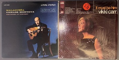 Latin Record Lot, Carlos Montoya, Vikki Carr 1960s