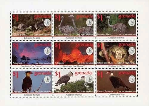 Timbres (dont Oiseaux) Grenade 2561/2569 ** - 82644FQ - cote : 11,25 € - Photo 1/1