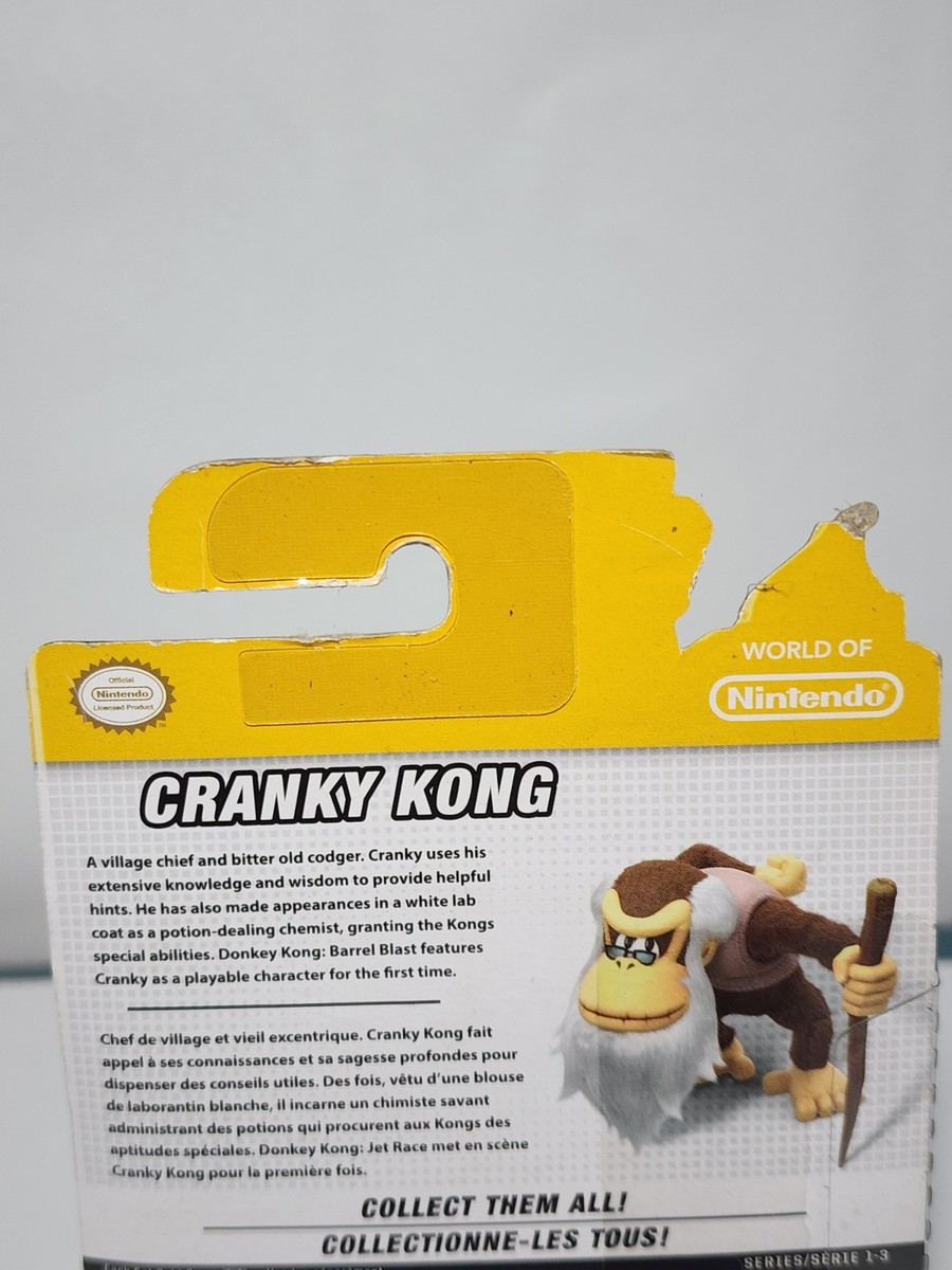 World of Nintendo Cranky Kong 2.5 Inch Figure Factory S1 for sale