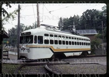 PaTransit. PCC CAR #4002. Pittsburgh (PA). Original Slide 1995.