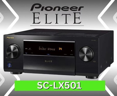 Pioneer Elite SC-LX501 7.2-Ch x 120 Watts A/V Receiver Dolby Atmos