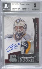 2010 Upper Deck The Cup Rookie 16/249 Anders Lindback BGS 9 MINT Patch Auto 0c3