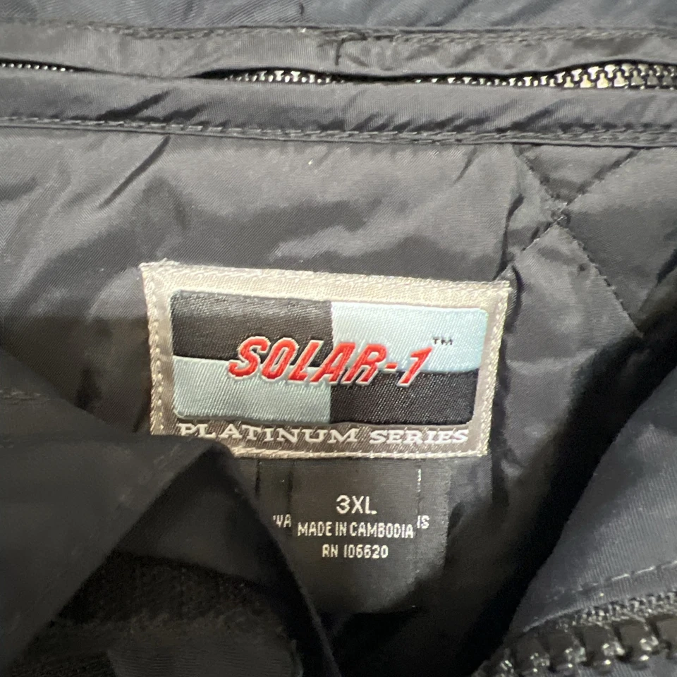 NWTSolar 1 EM01 MENS 3XL EMS Jacket 1st Responder Bloodborne Pathogen Protection - Image 2 of 4