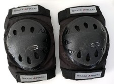 Skate Attack Protective Gear Knee Pads Size Youth Medium Skateboard Skating