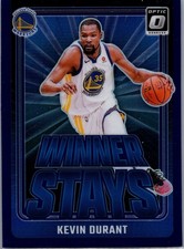 2024-25 Panini Optic - Winner Stays Kevin Durant #5 Purple Prizm - Warriors
