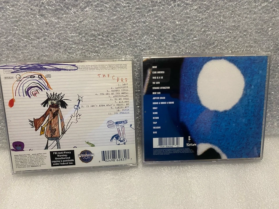 The Cure - Lot of 5 Music CD's - Alternative Rare - Nice Collection Foto 2 de 4