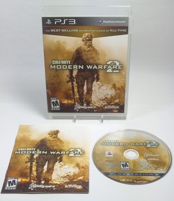 Call of Duty Modern Warfare 2 COD MW2 Best Selling (Sony PlayStation 3 2009) CIB