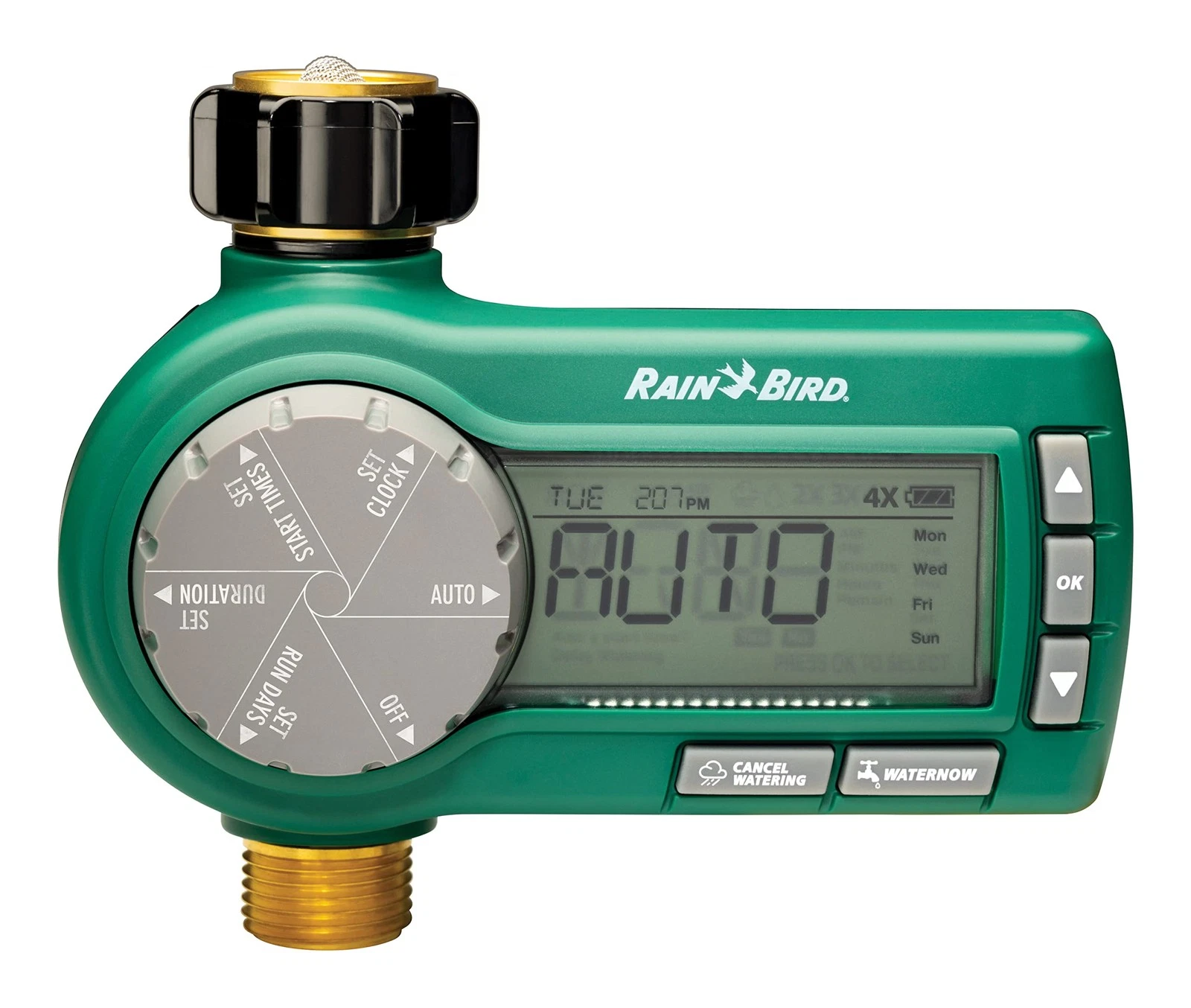 Rain Bird 1ZEHTMRP Premium Professional Grade Electronic Digital Timer, Green