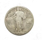 Cull 1917 Type 1 Standing Liberty Silver Quarter 25c US Coin You Grade It A33