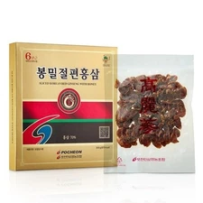 Sliced Korean Red Ginseng With Honey 300g Saponin Panax Korean 6year Red Ginseng