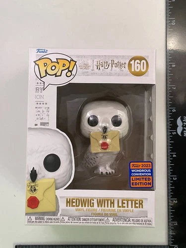 Funko Pop! Movies: Hedwig with Letter #160 Wondrous Convention Vinyl Figure G3