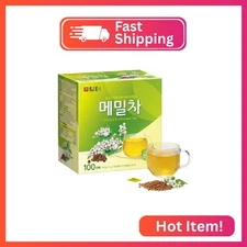 Damtuh Tartary Buckwheat Tea – Nutty & Refreshing Herbal Tea, Caffeine-Free, 100