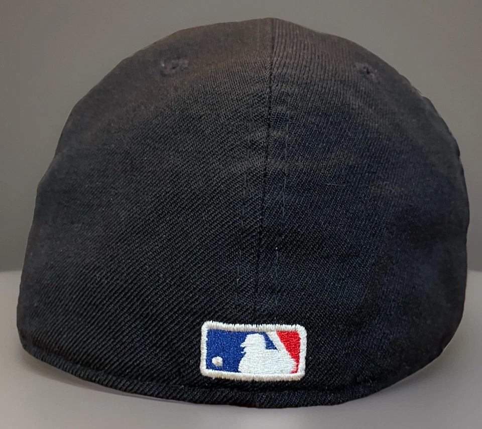 Fear Of God Essentials New Era Fitted Hat Cap Black MLB 7 3/8 59fifty - Image 3 of 4