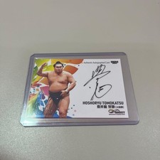 Tomokatsu Toyoshoryu Autographed Card Bbm Yokozuna