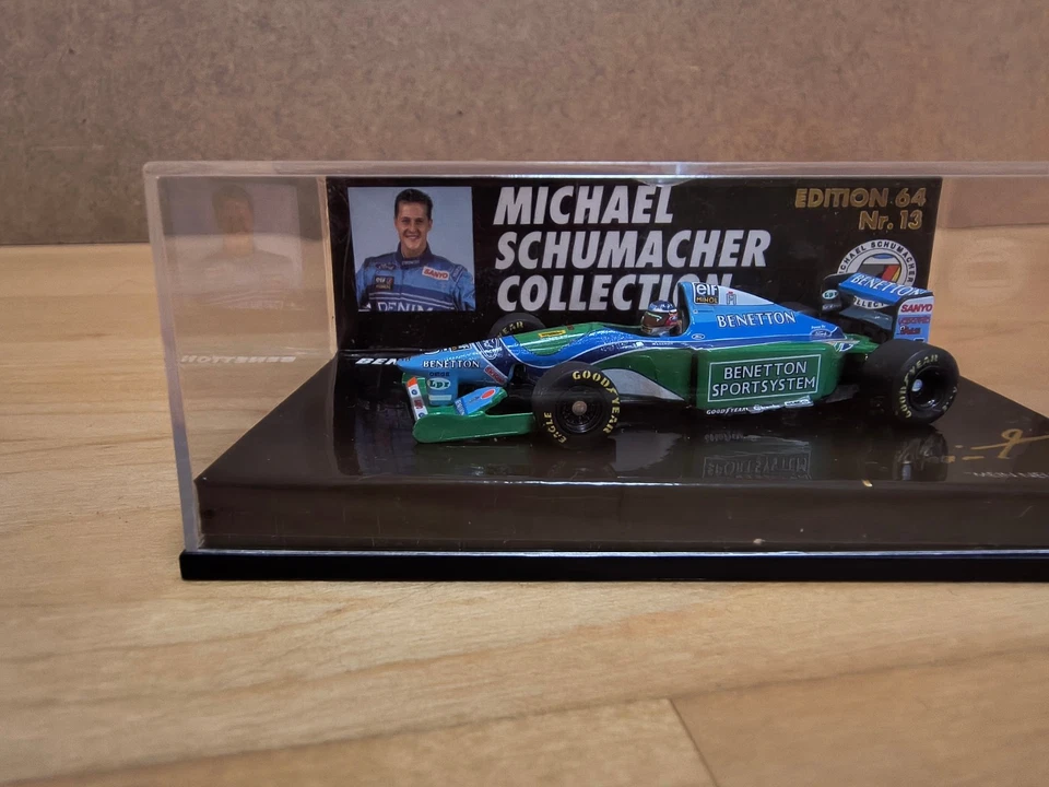 Michael Schumacher Collection Edition 64 Nr. 13 Benetton Ford B 194 Modellauto - Bild 2 von 2