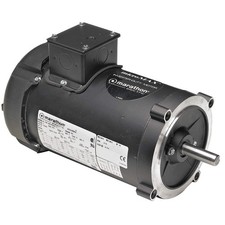 LEESON 056H17F2018 Motor,3/4 HP,1725 rpm,56C,230/460V 46N465