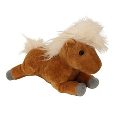 Aurora Flopsie Brown Horse Pony Plush Stuffed Animal Toy 12"