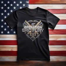 OPERATION EPIC FURY Fitted T-Shirt S-4XL