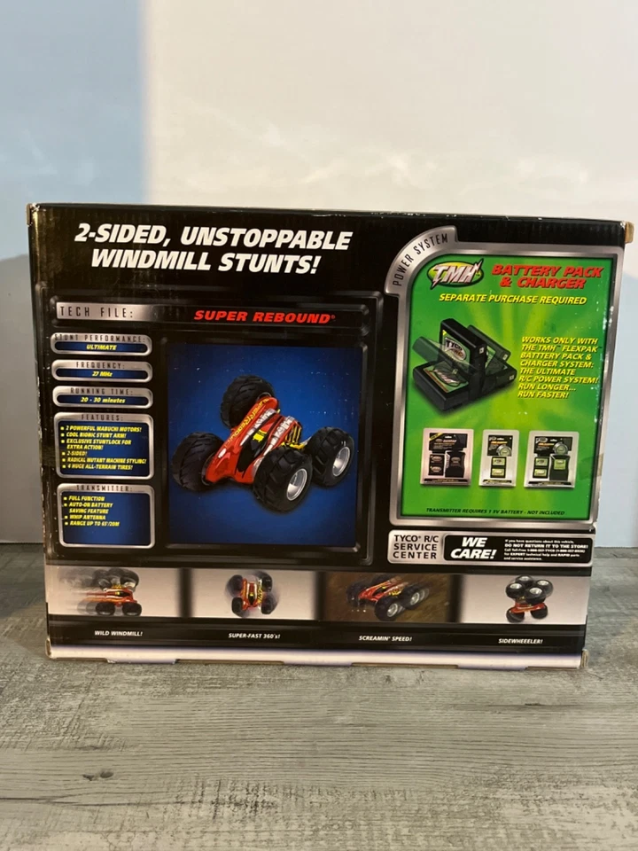 Vehículo camión coche control remoto vintage Tyco Super Rebound R/C años 90 Mattel Foto 4 de 4