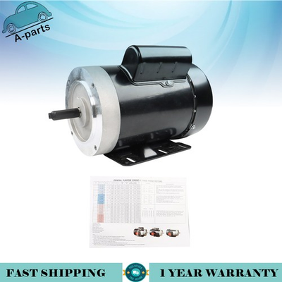 #ad #ad General Purpose Motor 56C 1725RPM Single Phase TEFC 60HZ Electric Motor1 2HP USA $145.79