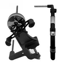 Aluminum Alloy Fishing Line Winder Double Shaft with Comfortable Nylon Handle