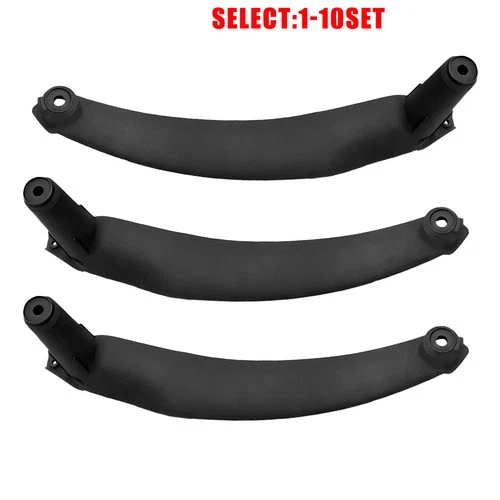 Black For BMW X5 X6 E70 E71 2007-2013 Door Handle Panel Pull Cover Trim 3-30X