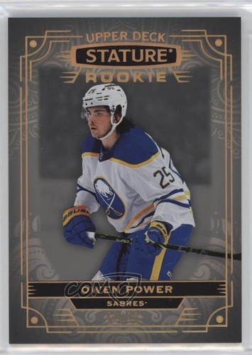 2022-23 Upper Deck Stature Rookies Photo Variant 41/99 Owen Power #104 6o3 - Picture 1 of 3