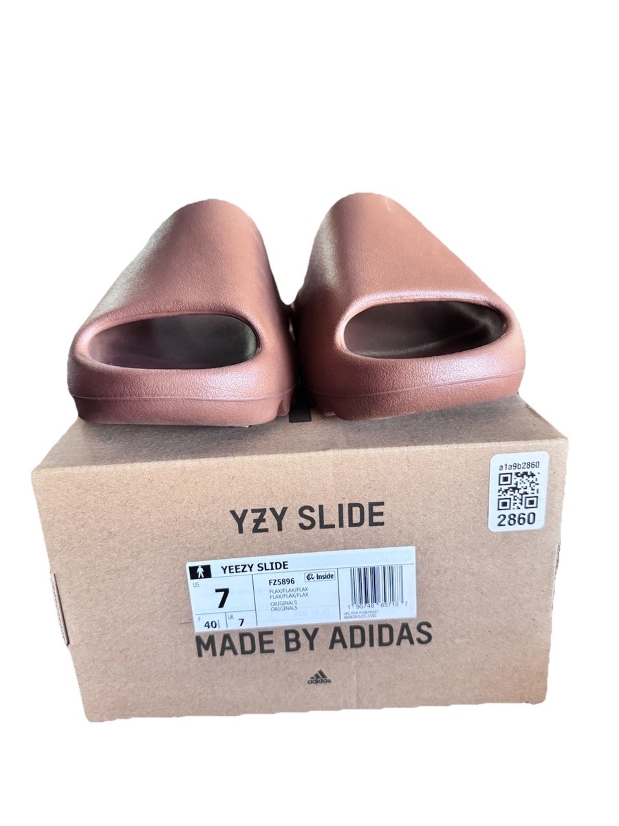 Adidas Yeezy Slides Flax adidas Yeezy Slide  main image 4