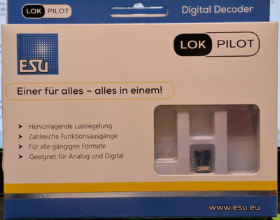 ESU 59828 LokPilot 5 micro-Decoder Next18, DCC, N/TT  NEU