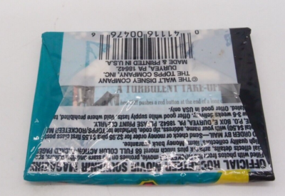 1991 Topps The Rocketeer Movie Disney Trading Card 1 Factory Pack