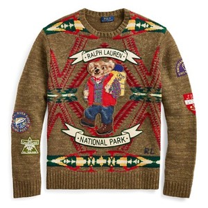 polo bear sweater ebay