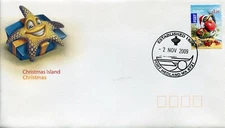 2009 Christmas Island Christmas FDC - Port Hedland WA 6721 Pictorial PMK