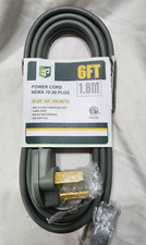 EP 3 Prong Dryer Cord 6 Ft 10/3 SRDT 30 Amp Appliance Extension Power Cord NEMA