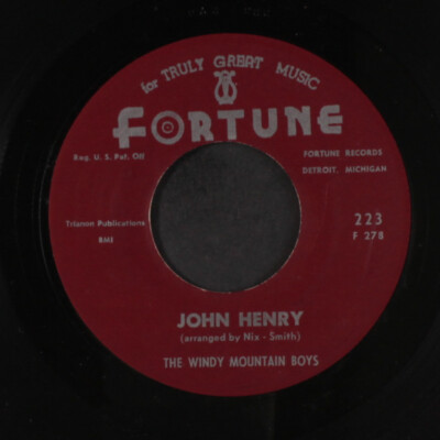 Windy Mountain Jungen: John Henry / Hoch Breit Und Handsome Fortune 7 '' Einzel