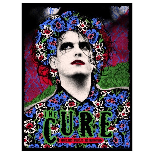 THE CURE Tour Poster DALLAS 05/13/2023 2nd Edition | eBay