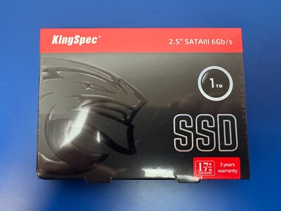 KingSpec P3-1TB 1TB 2.5'' SATA III 6Gb/s SSD, Read Speed up to 550MB/s 3D NAND