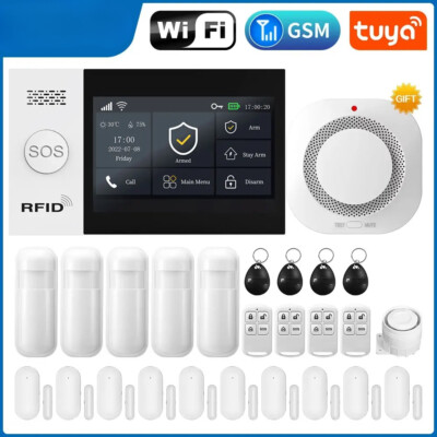 LOT Tuya Smart Home Security-Protection Alarm System PIR Detector Door Detectors