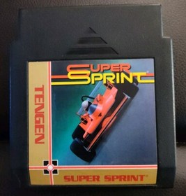 Super Sprint & RBI Baseball Nintendo NES 1989 & 1988 Tengen Game Carts Working 