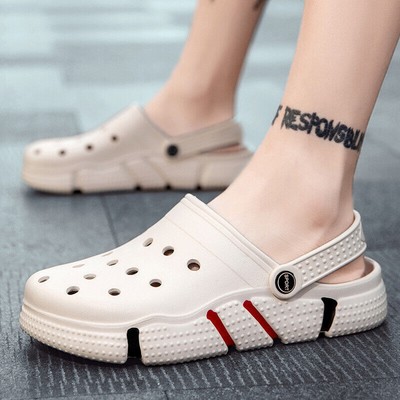 Unisex Lite Ride Sandalen Clogs Crocband Loch Hausschuhe Schuhe BadeschuGr.36-45