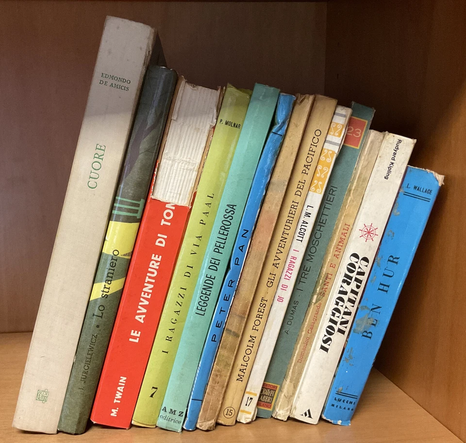 STOCK 13 ROMANZI PER RAGAZZI VINTAGE DA COLLEZIONE - VERO AFFARE - Immagine 4 di 4